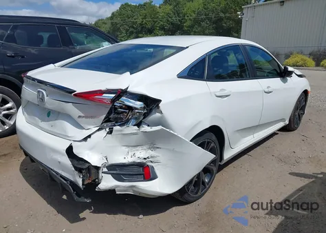 2020 Honda Civic Sport from USA, damaged, VIN 2HGFC2F8XLH511159